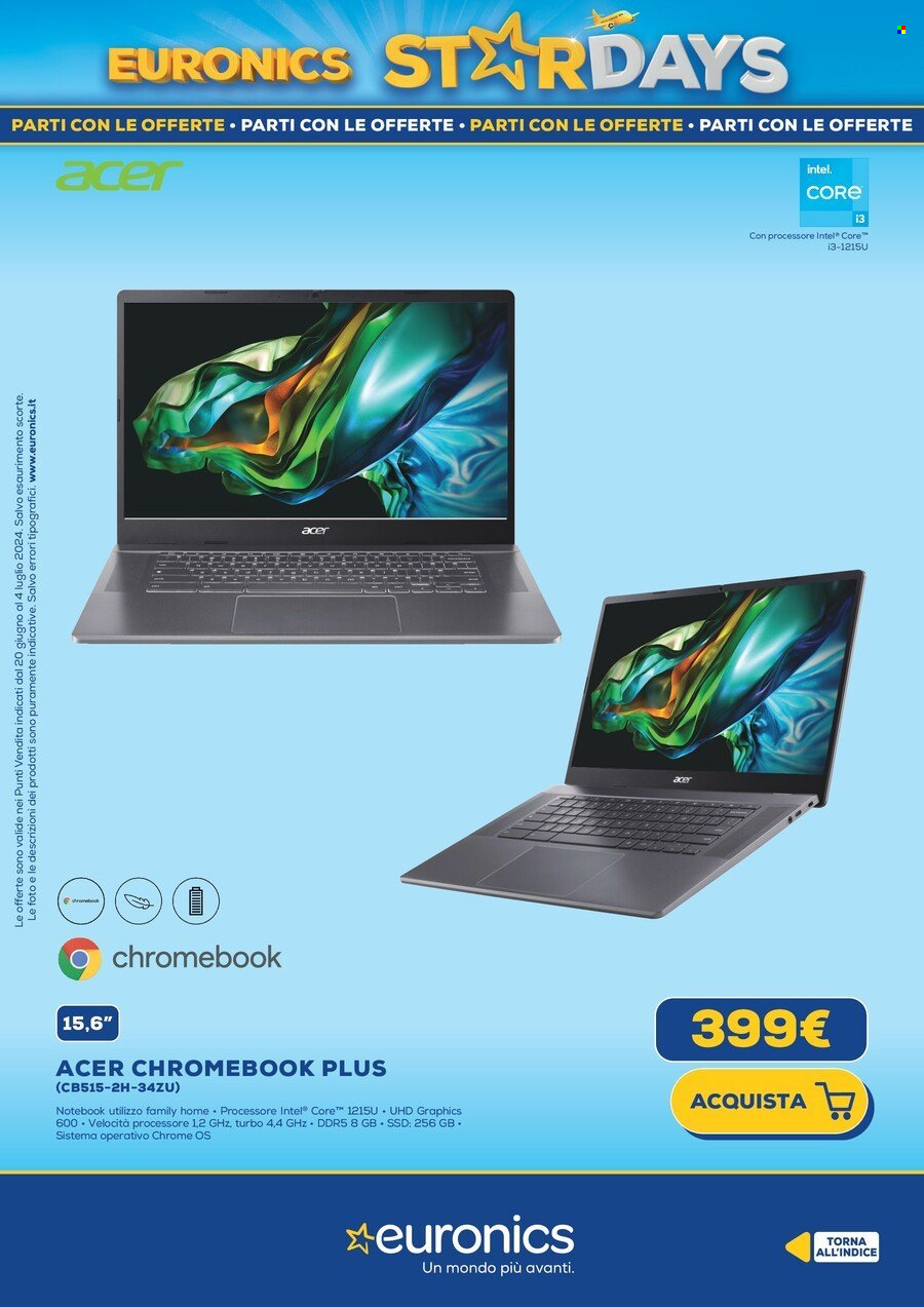 Volantino Euronics - 20/6/2024 - 4/7/2024. Pagina 13