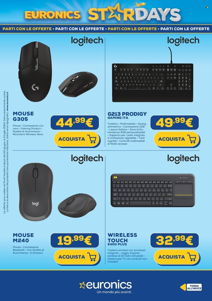 Volantino Euronics - 20/6/2024 - 4/7/2024. Pagina 21