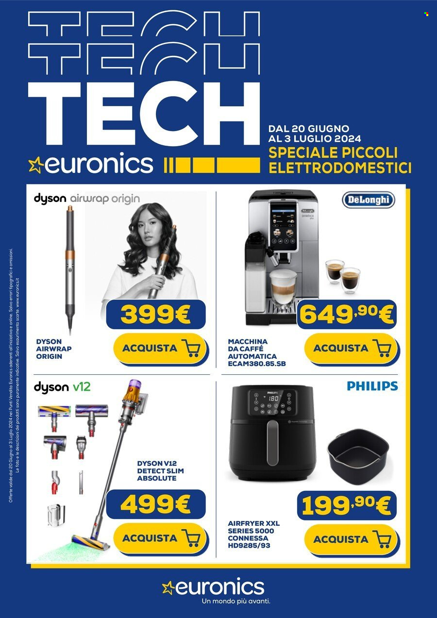 Volantino Euronics - 20/6/2024 - 3/7/2024. Pagina 1