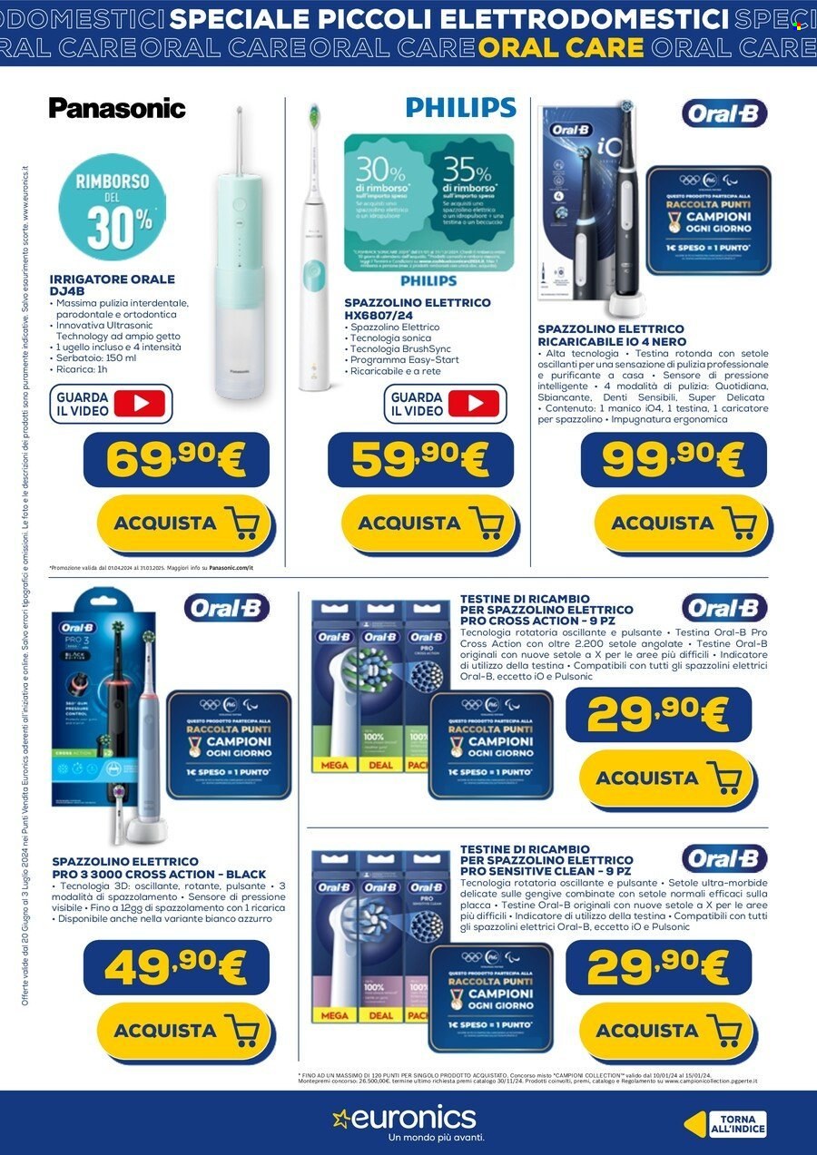 Volantino Euronics - 20/6/2024 - 3/7/2024. Pagina 18