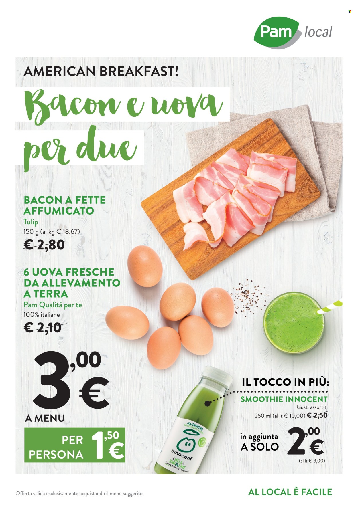 Volantino Pam local. Pagina 1