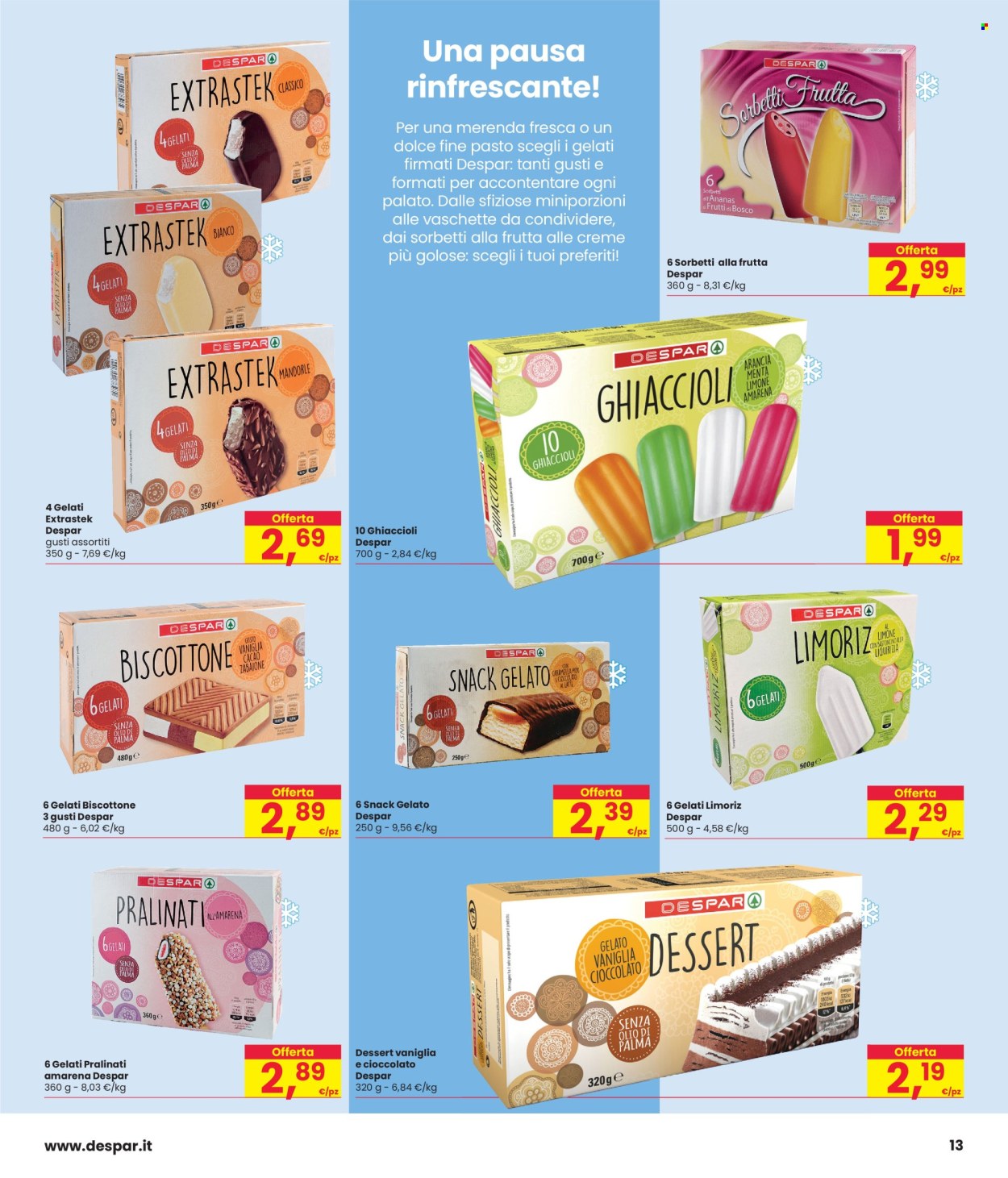 Volantino Interspar - 20/6/2024 - 3/7/2024. Pagina 13