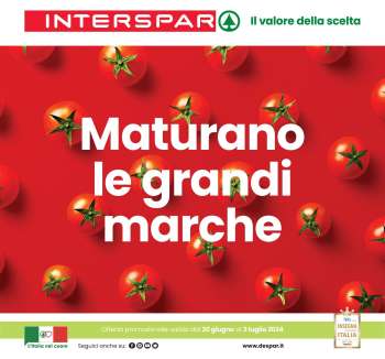 Volantino Interspar - 20/6/2024 - 3/7/2024.