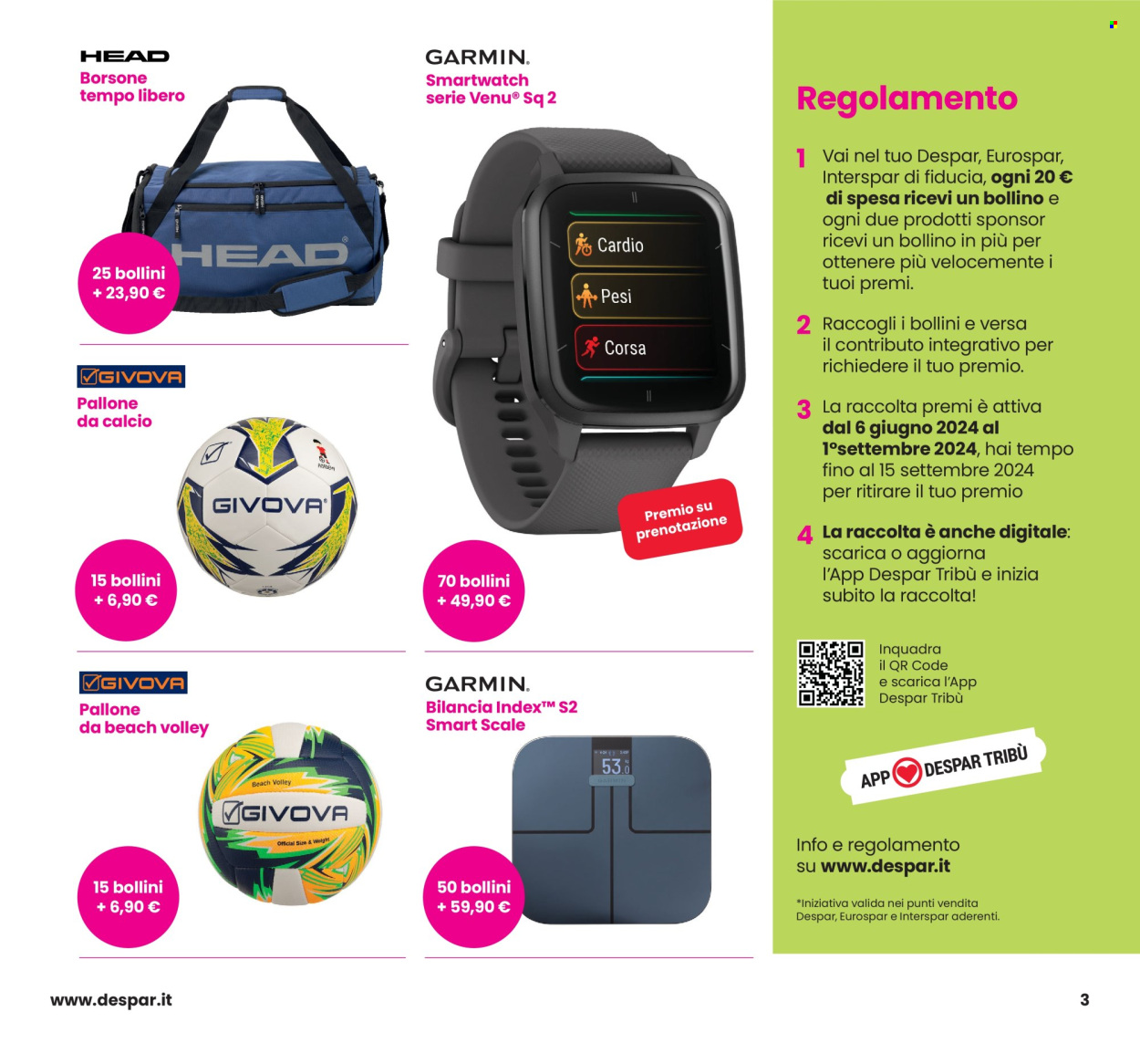 Volantino Despar - 20/6/2024 - 3/7/2024. Pagina 3