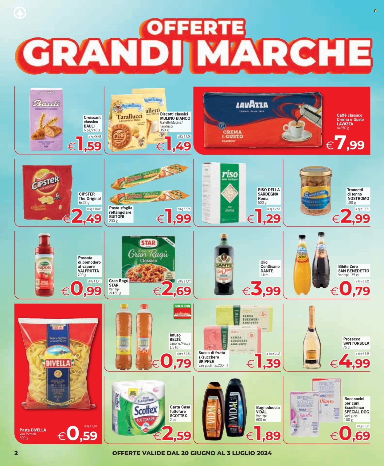 Volantino Despar - 20/6/2024 - 3/7/2024. Pagina 2