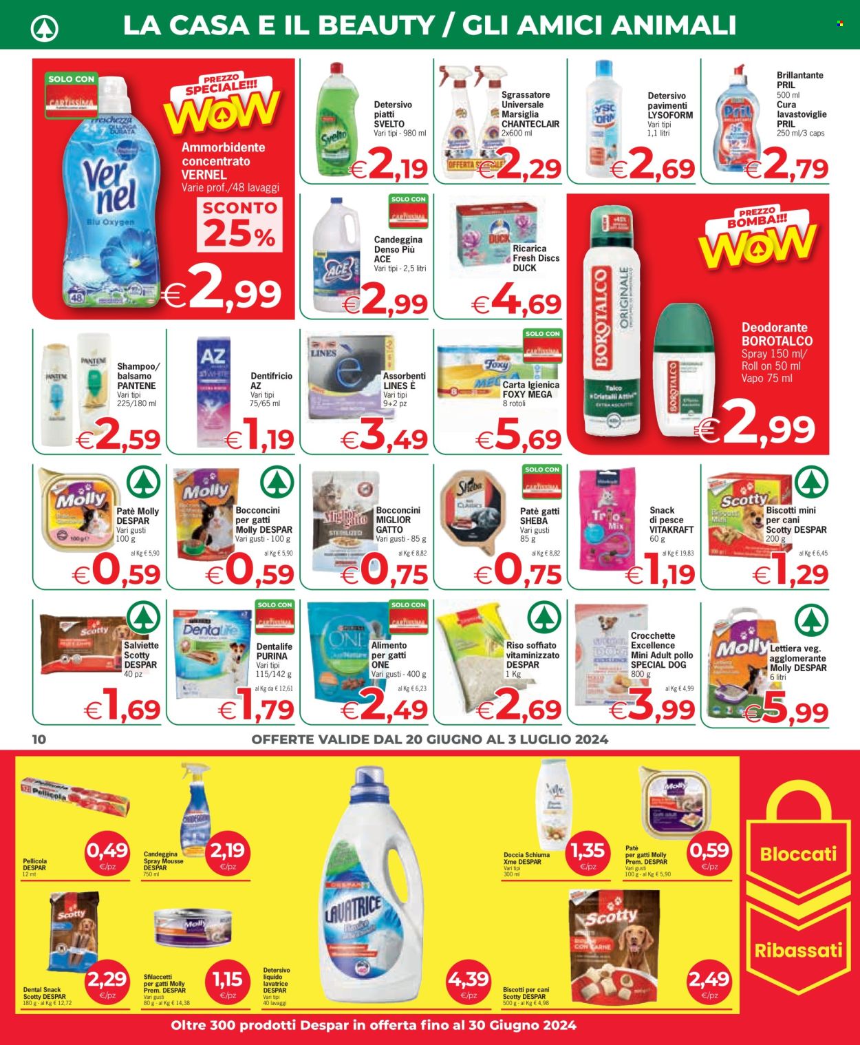 Volantino Despar - 20/6/2024 - 3/7/2024. Pagina 10