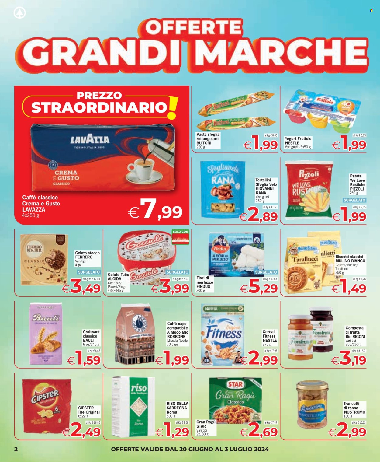 Volantino Eurospar - 20/6/2024 - 3/7/2024. Pagina 2