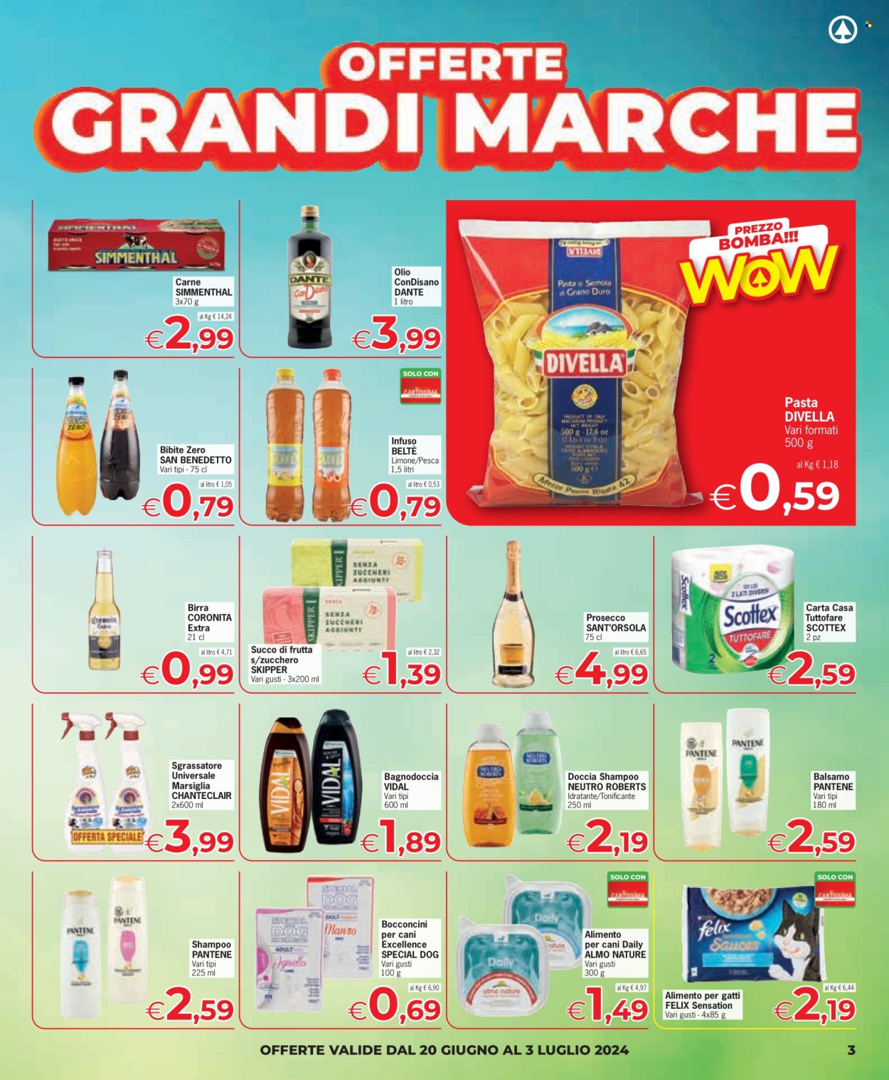 Volantino Eurospar - 20/6/2024 - 3/7/2024. Pagina 3