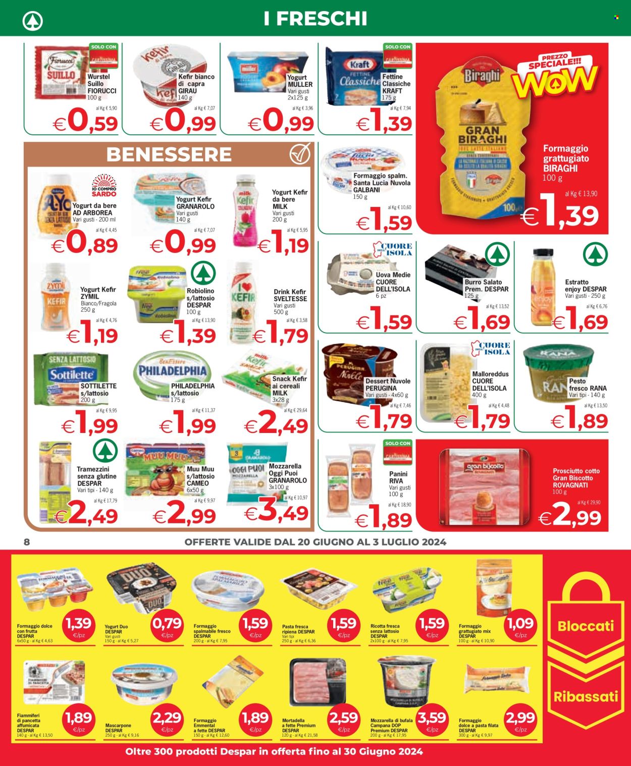 Leták Eurospar - 20.6.2024 - 3.7.2024. Strana 8