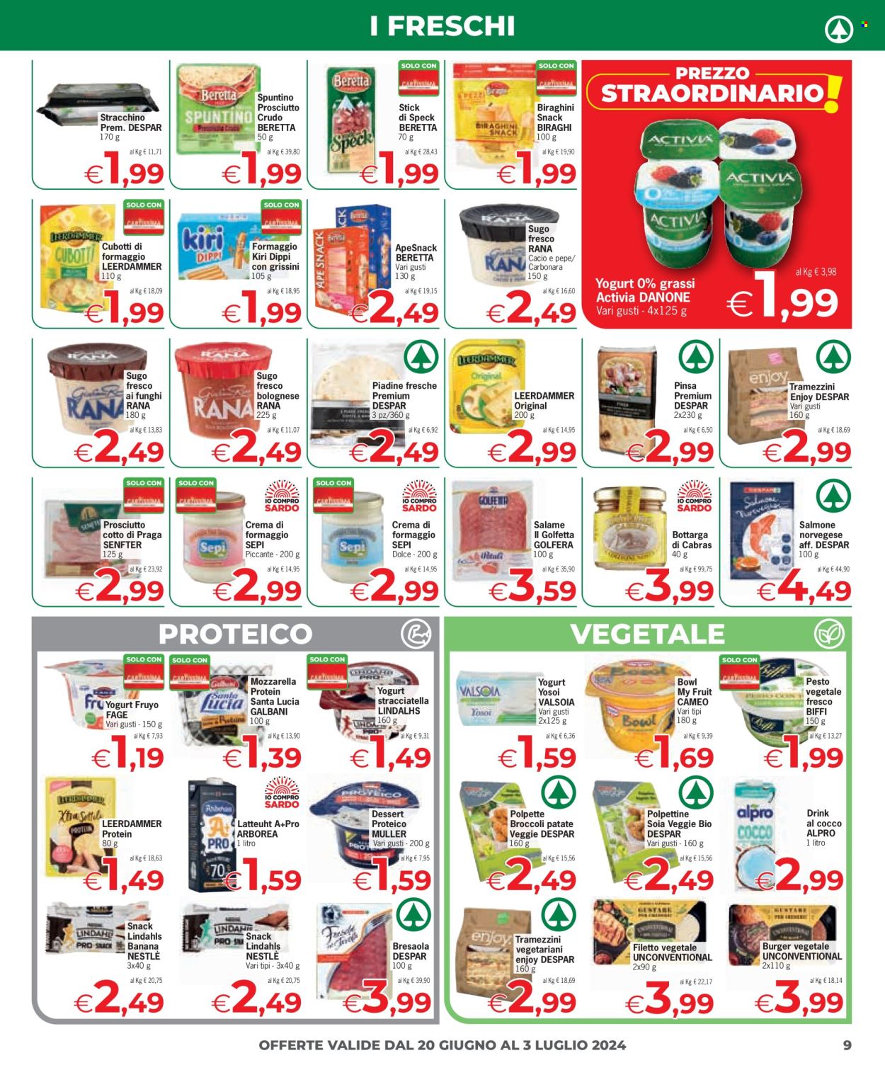 Volantino Eurospar - 20/6/2024 - 3/7/2024. Pagina 9