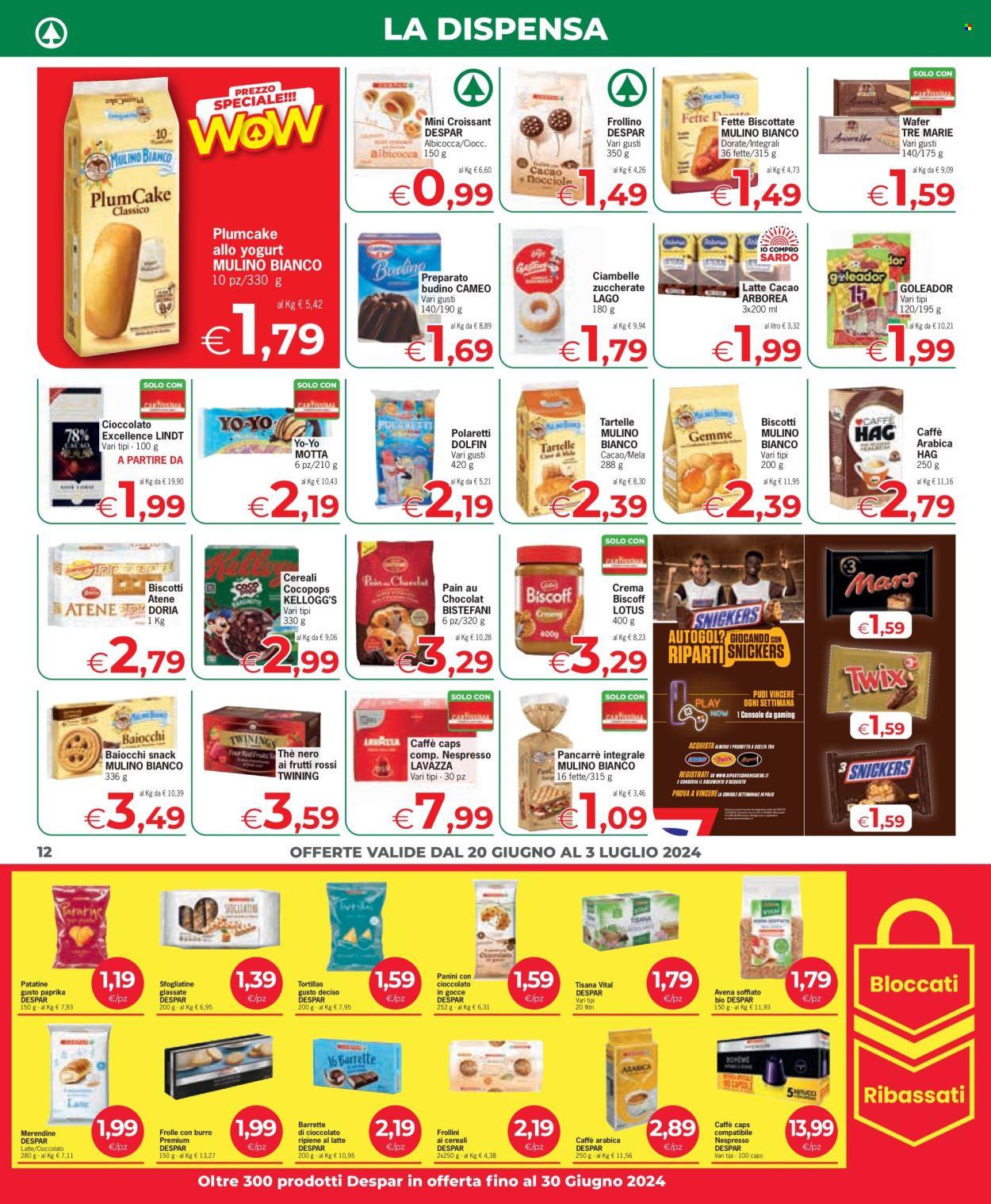 Volantino Eurospar - 20/6/2024 - 3/7/2024. Pagina 12