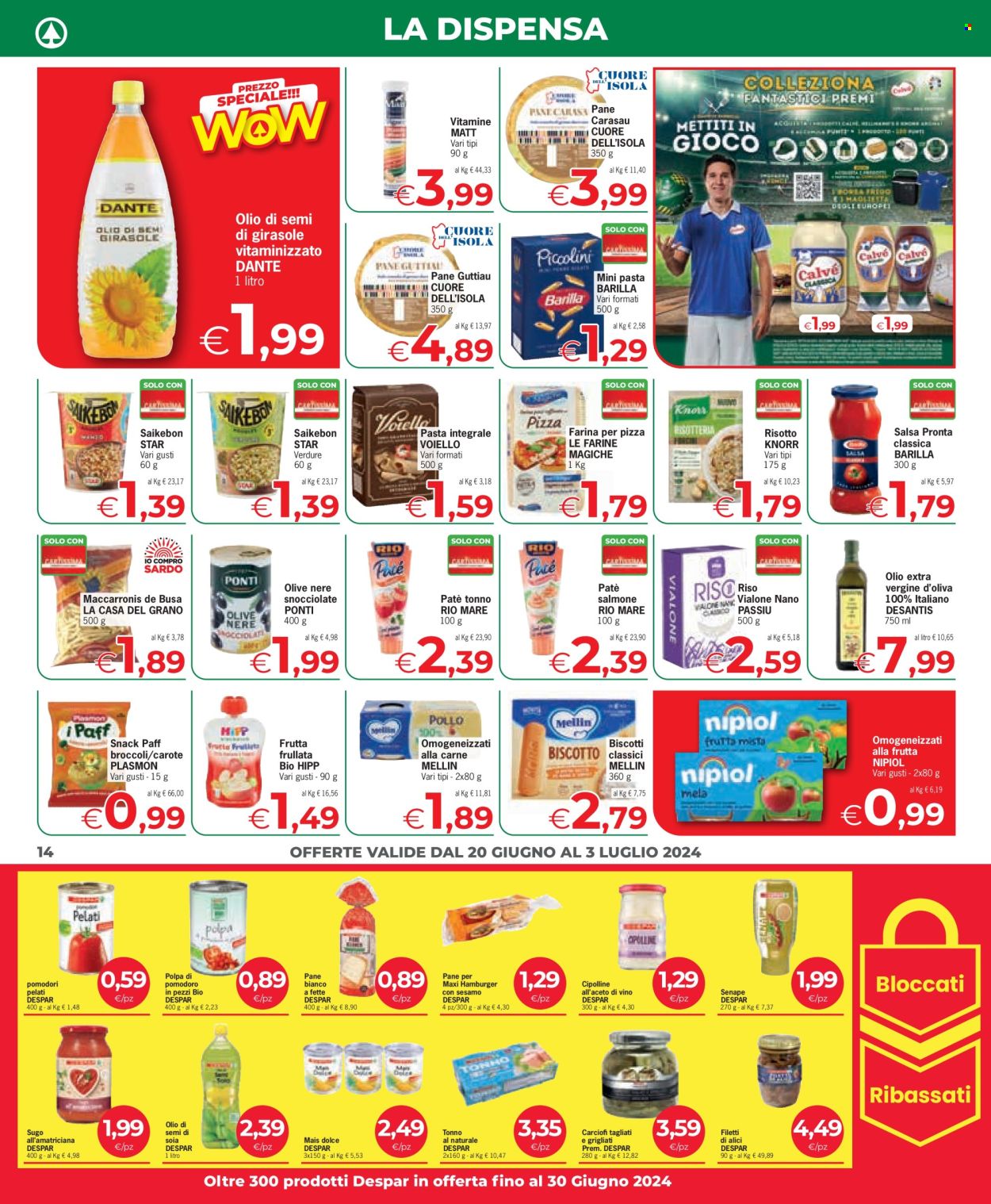 Leták Eurospar - 20.6.2024 - 3.7.2024. Strana 14