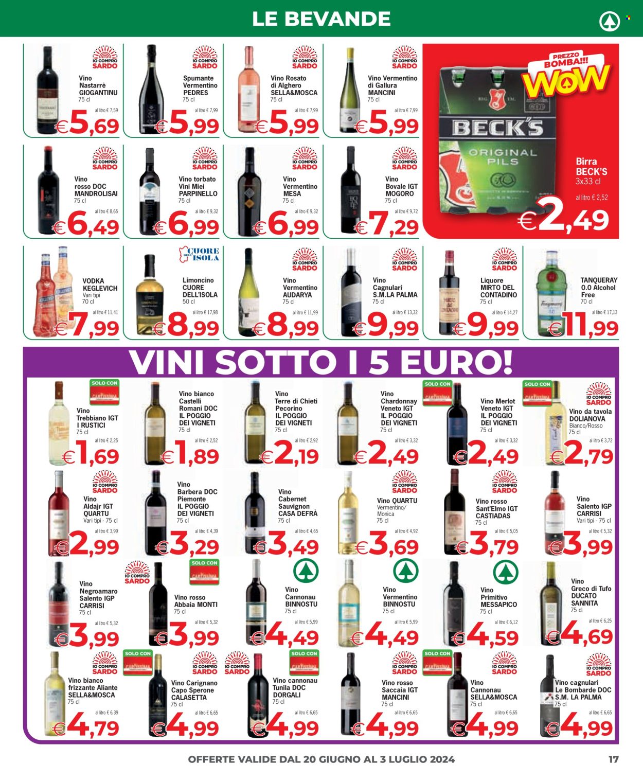 Volantino Eurospar - 20/6/2024 - 3/7/2024. Pagina 17