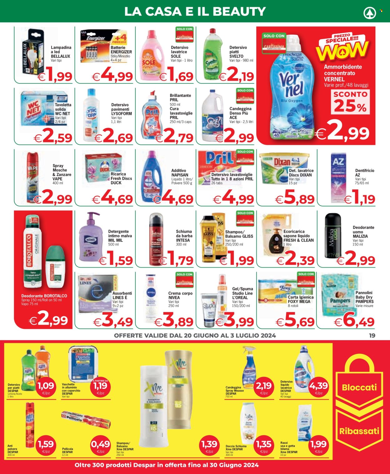 Volantino Eurospar - 20/6/2024 - 3/7/2024. Pagina 19