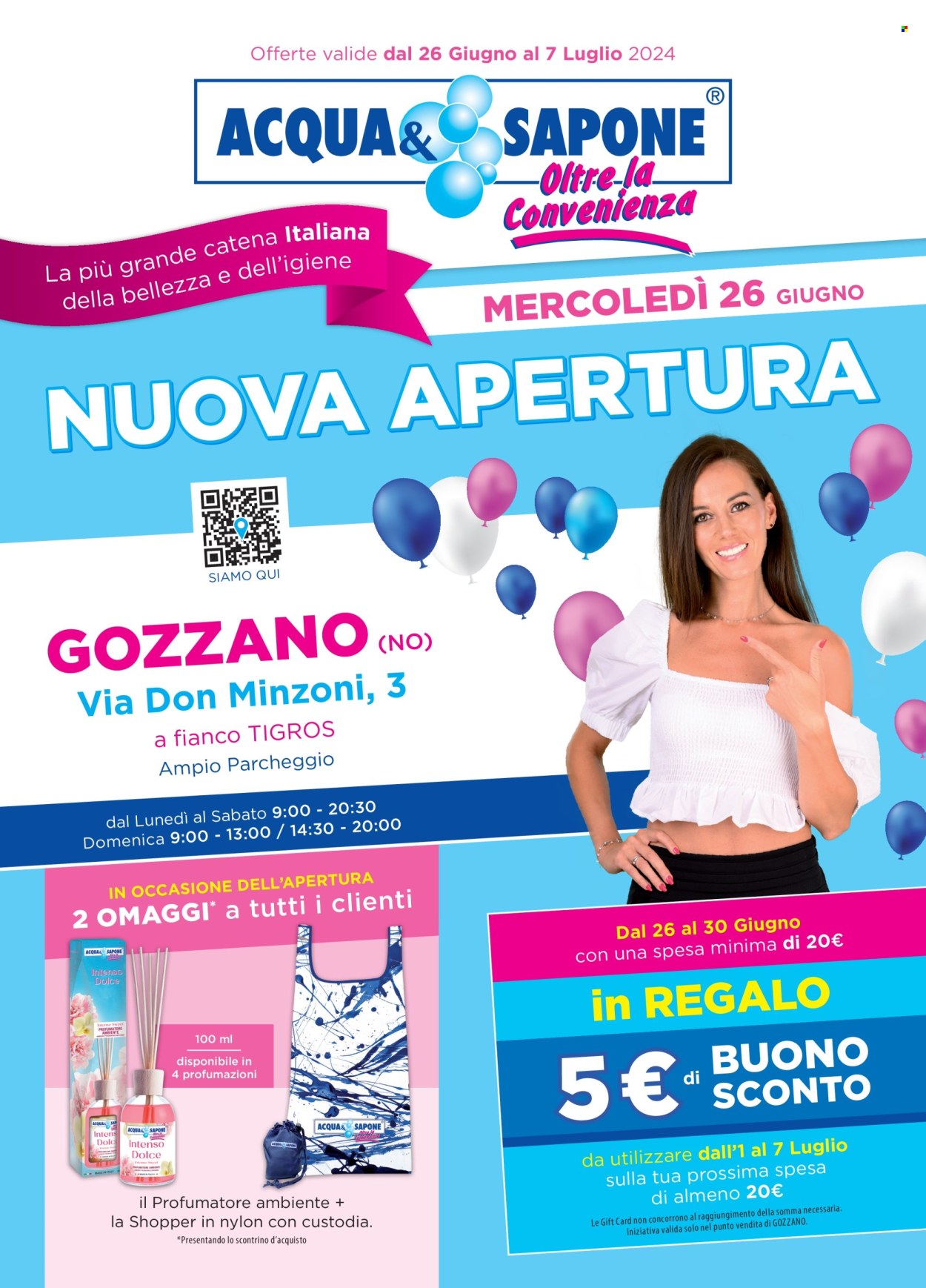 Volantino Acqua & Sapone - 26/6/2024 - 7/7/2024. Pagina 1