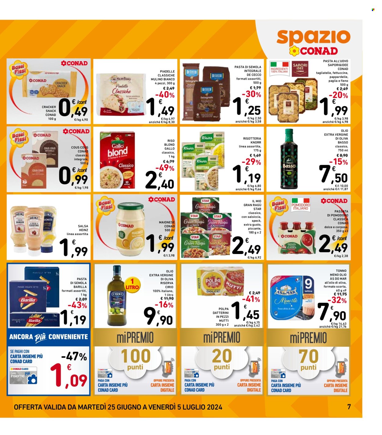 Volantino Spazio Conad - 25/6/2024 - 5/7/2024. Pagina 7