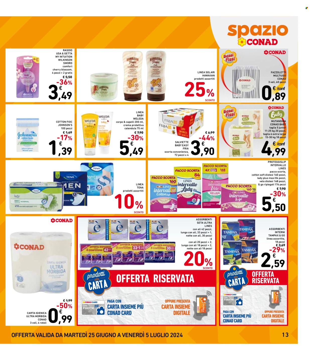 Volantino Spazio Conad - 25/6/2024 - 5/7/2024. Pagina 13