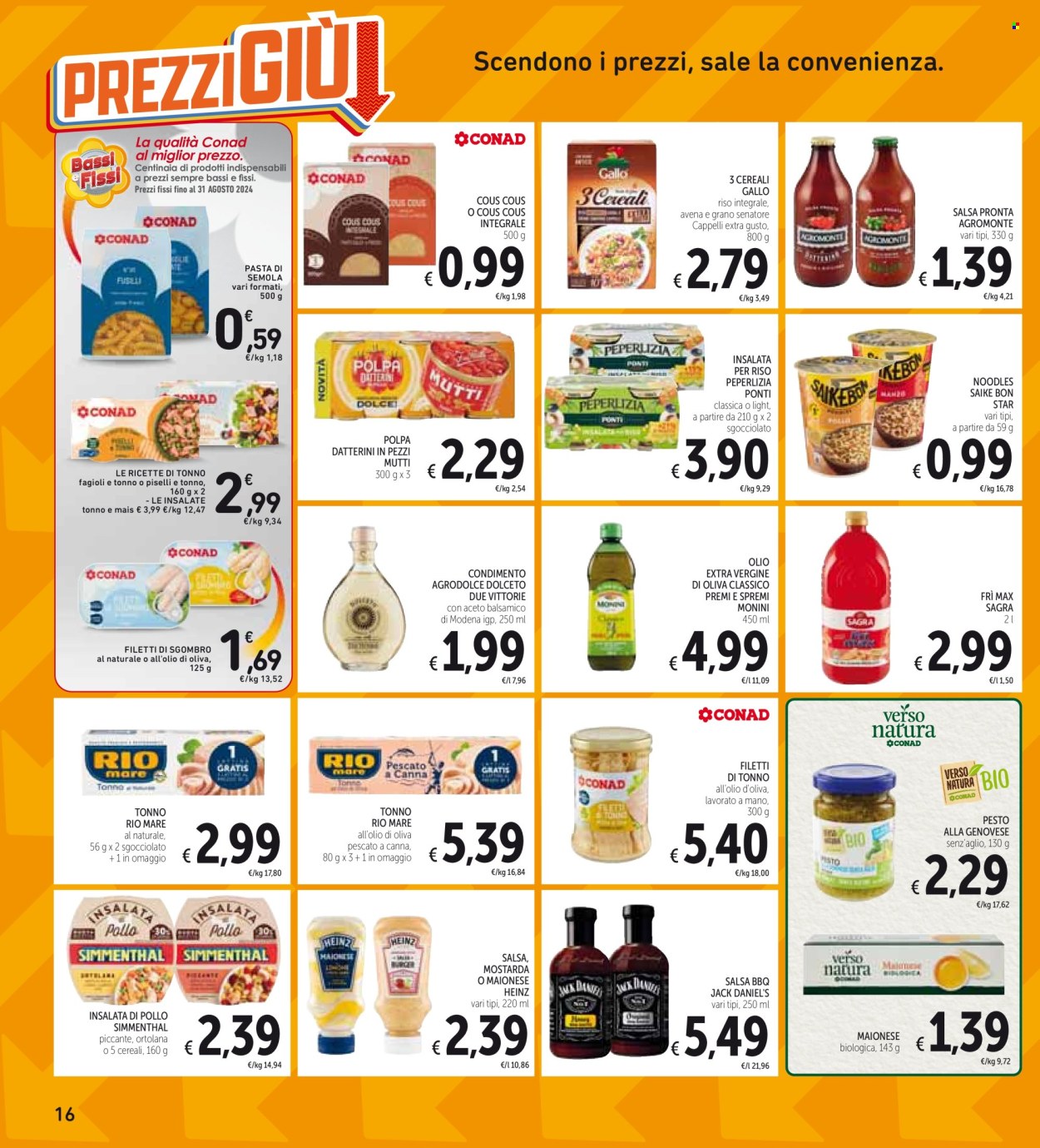 Volantino Spazio Conad - 25/6/2024 - 8/7/2024. Pagina 16