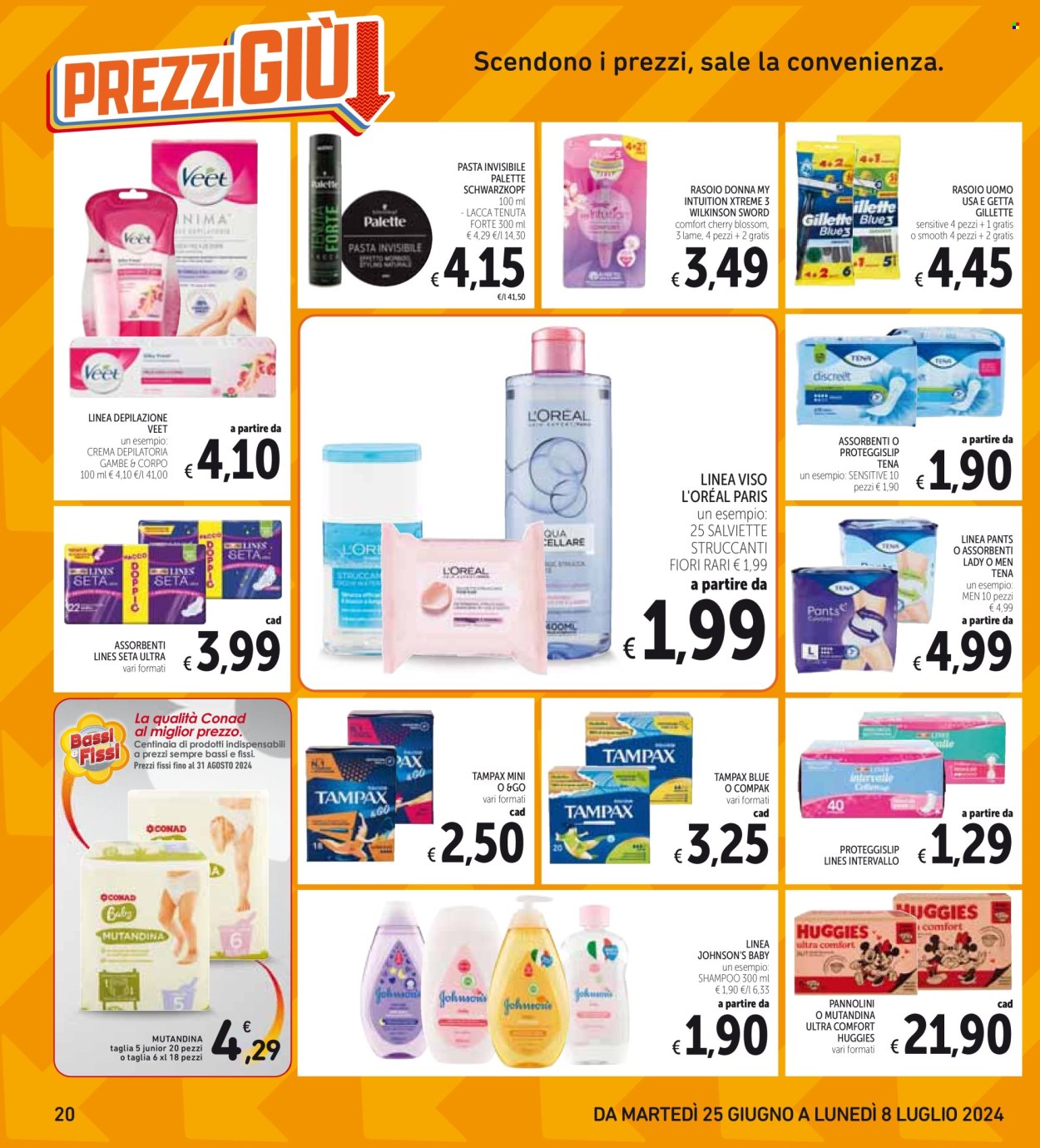 Volantino Spazio Conad - 25/6/2024 - 8/7/2024. Pagina 20