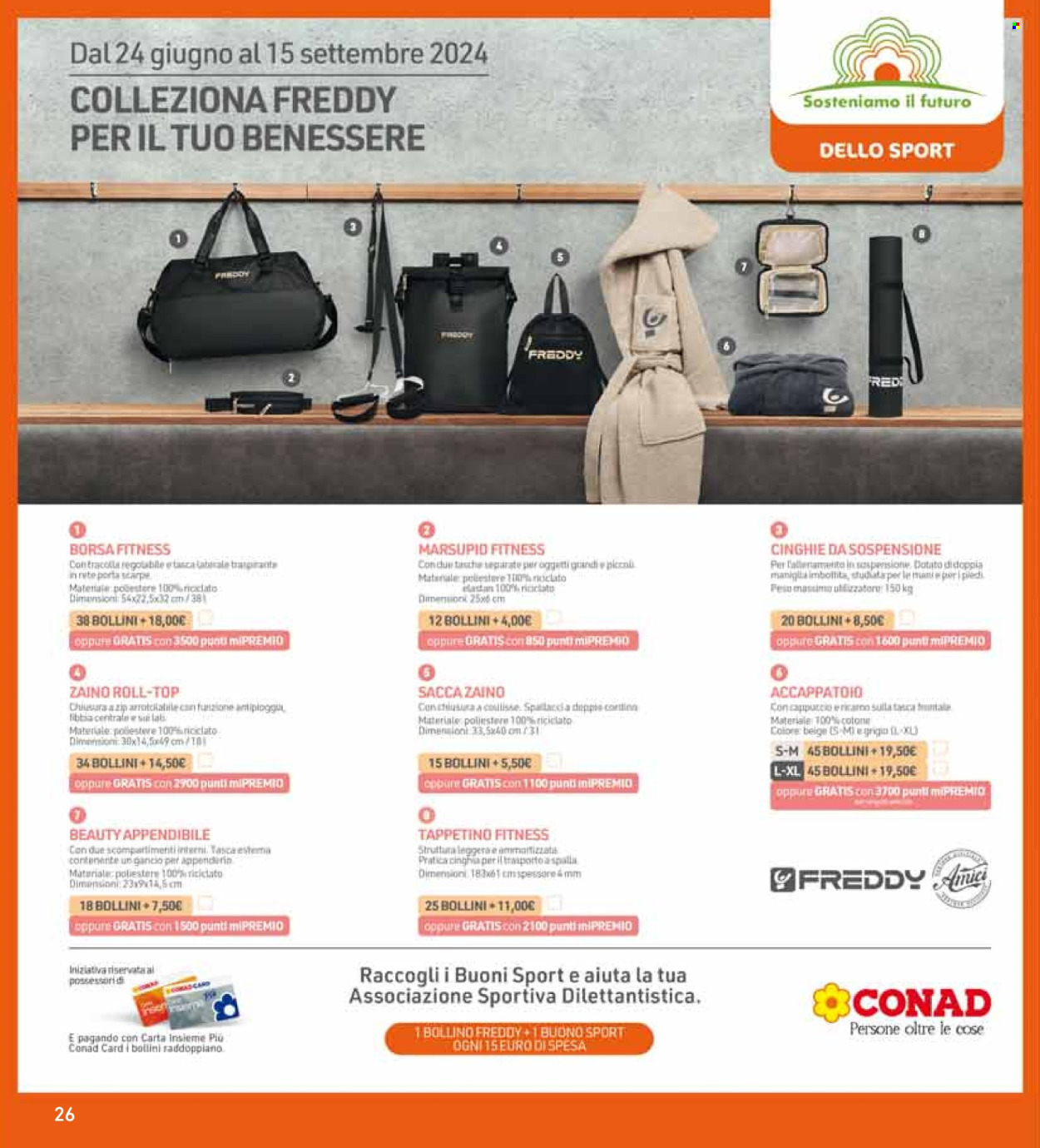Volantino Spazio Conad - 25/6/2024 - 8/7/2024. Pagina 26