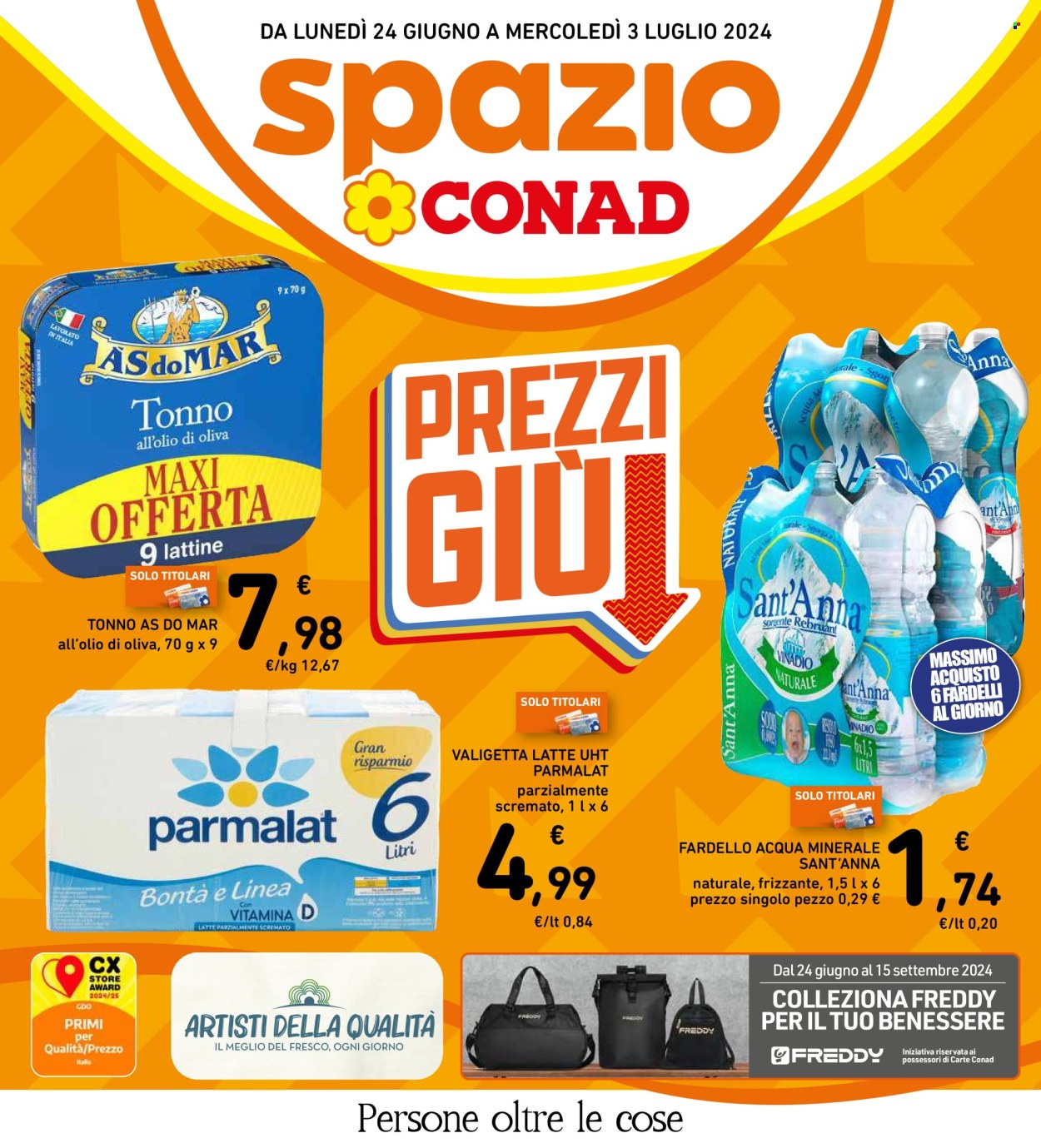 Volantino Spazio Conad - 24/6/2024 - 3/7/2024. Pagina 1