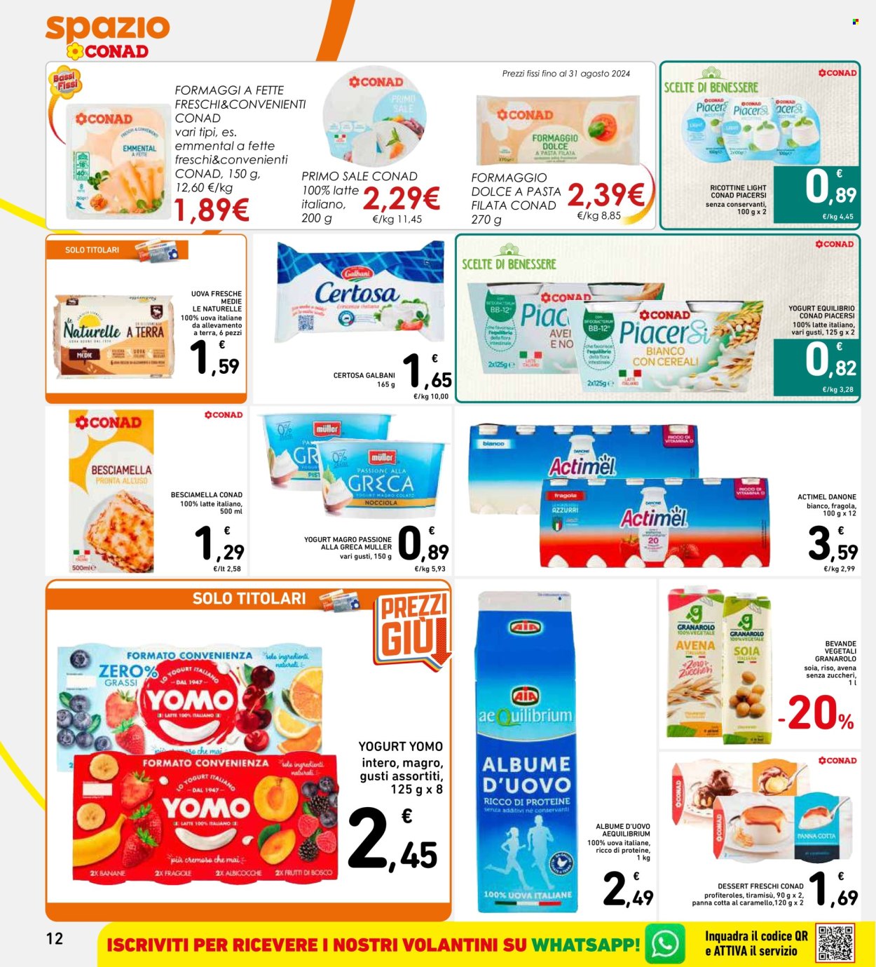Volantino Spazio Conad - 24/6/2024 - 3/7/2024. Pagina 12