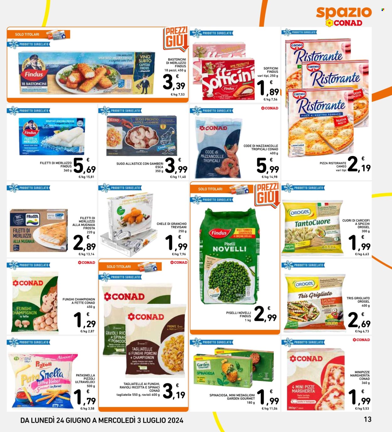 Volantino Spazio Conad - 24/6/2024 - 3/7/2024. Pagina 13