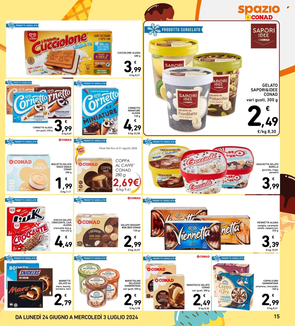Volantino Spazio Conad - 24/6/2024 - 3/7/2024. Pagina 15