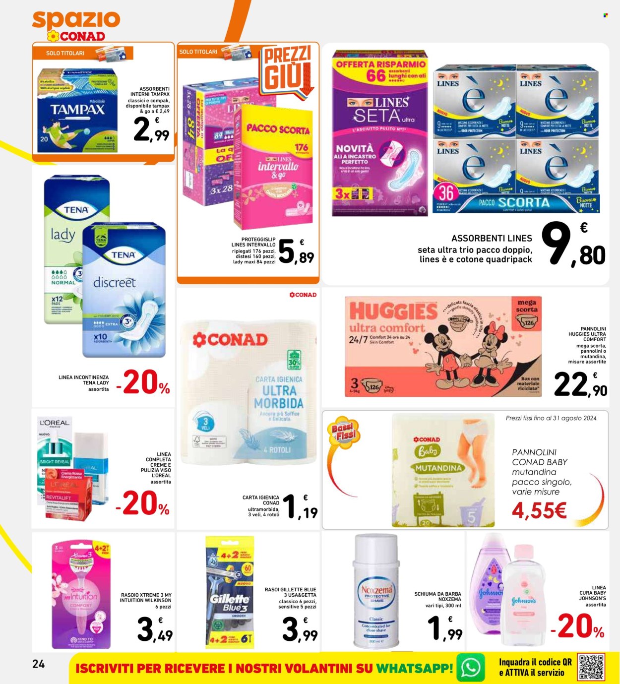 Volantino Spazio Conad - 24/6/2024 - 3/7/2024. Pagina 24