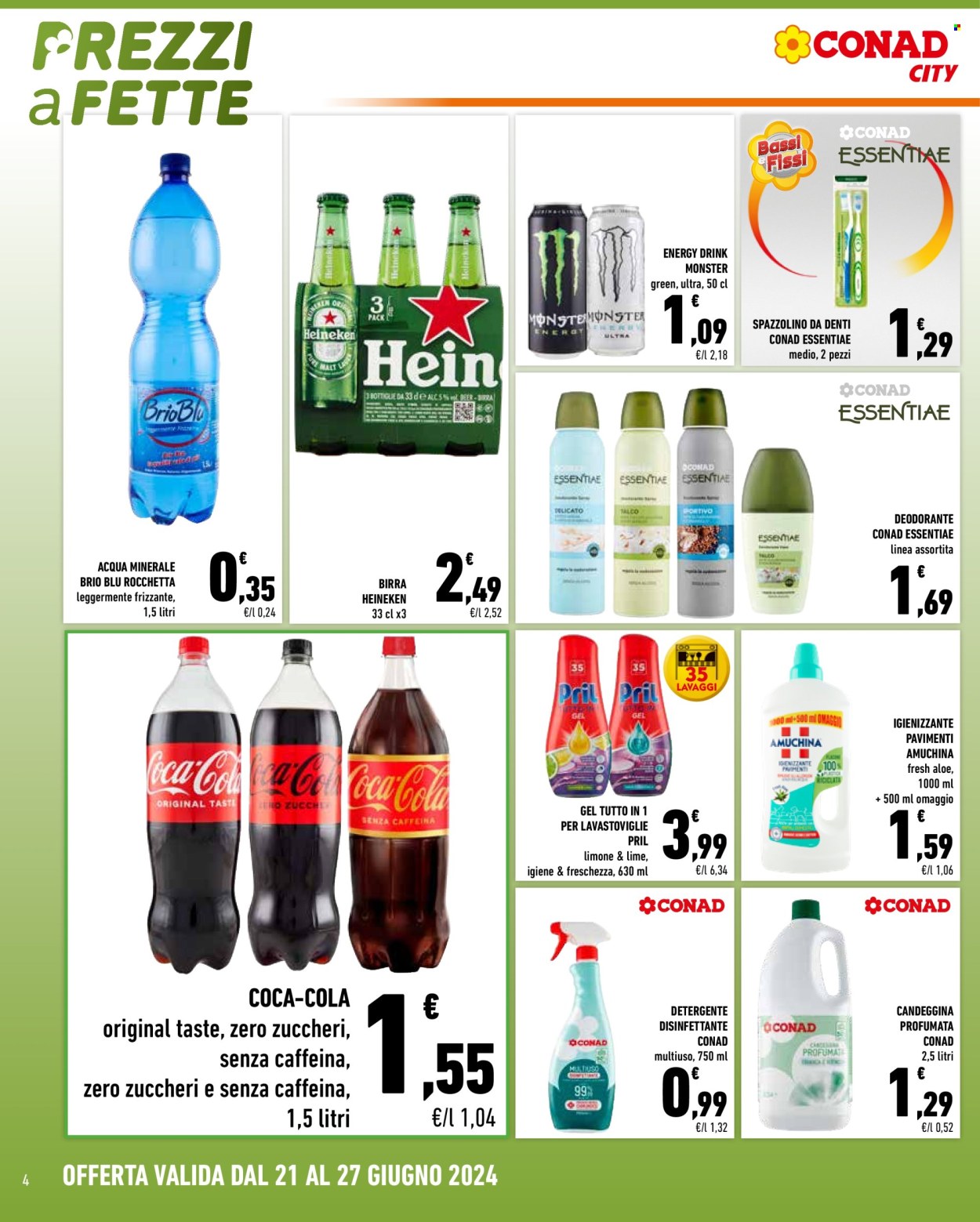 Volantino Conad City - 21/6/2024 - 27/6/2024. Pagina 4