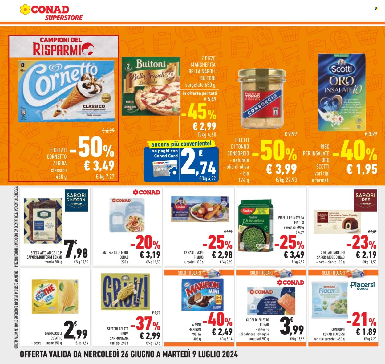 Volantino Conad Superstore - 26/6/2024 - 9/7/2024. Pagina 6