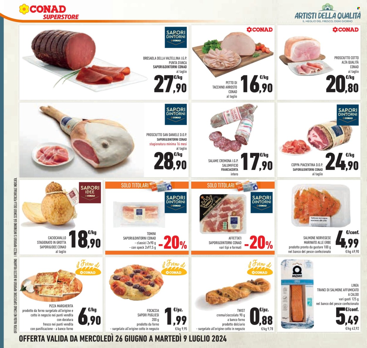 Volantino Conad Superstore - 26/6/2024 - 9/7/2024. Pagina 26