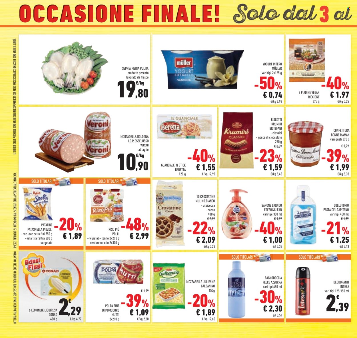 Volantino Conad Superstore - 26/6/2024 - 9/7/2024. Pagina 38