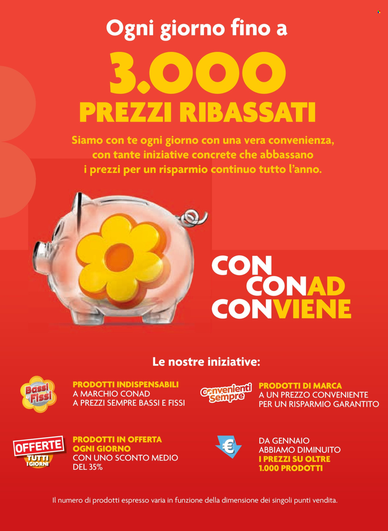 Volantino Margherita Conad - 26/6/2024 - 9/7/2024. Pagina 4