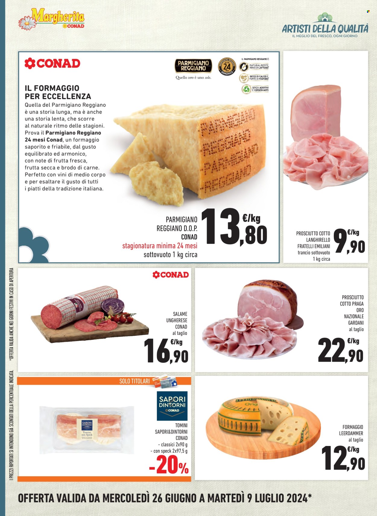 Volantino Margherita Conad - 26/6/2024 - 9/7/2024. Pagina 18