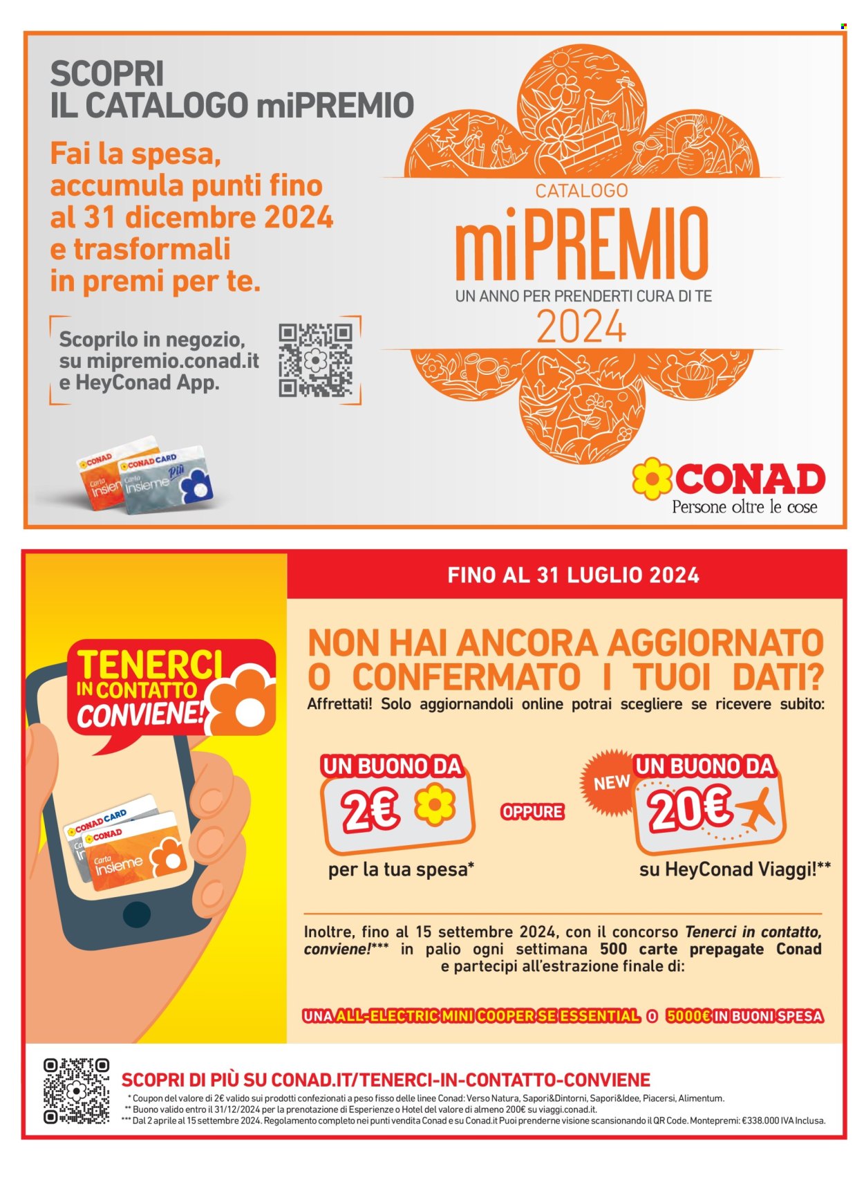 Volantino Margherita Conad - 26/6/2024 - 9/7/2024. Pagina 22