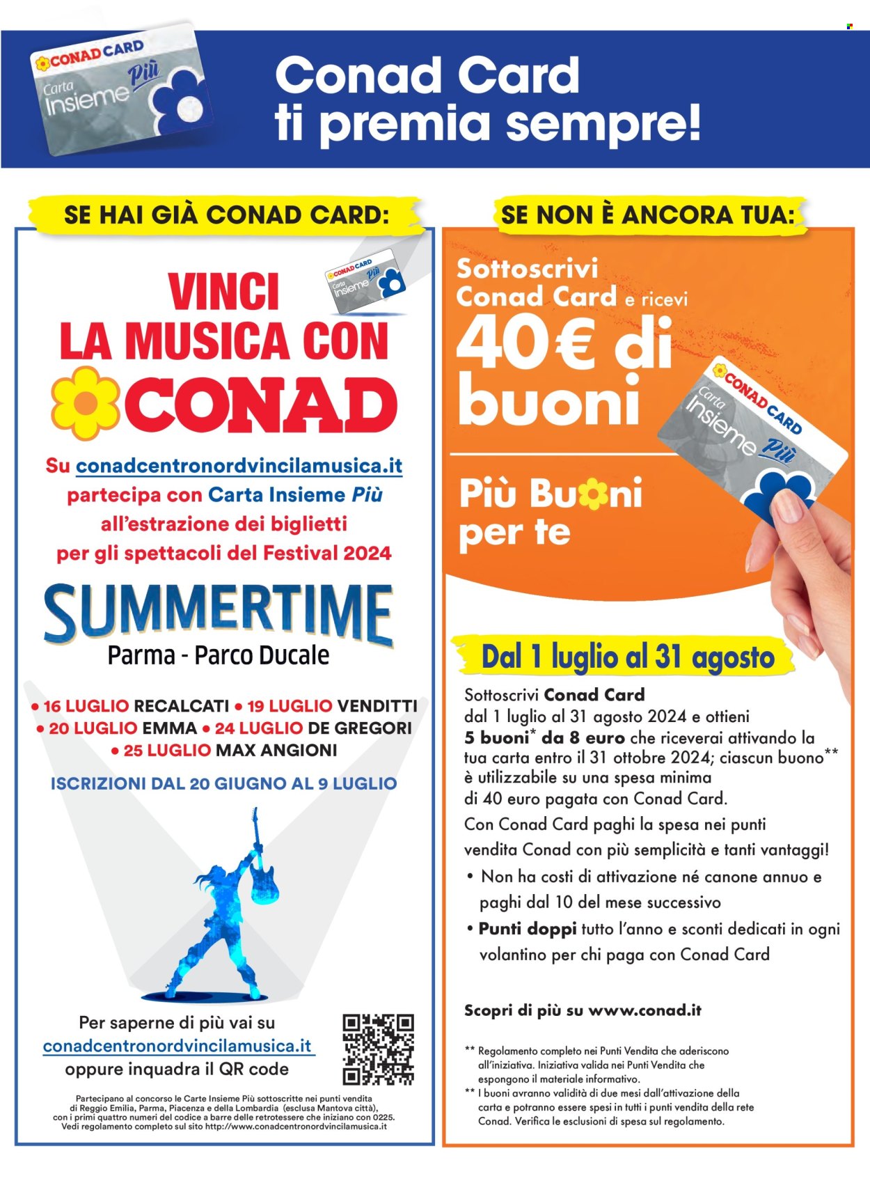 Volantino Margherita Conad - 26/6/2024 - 9/7/2024. Pagina 23