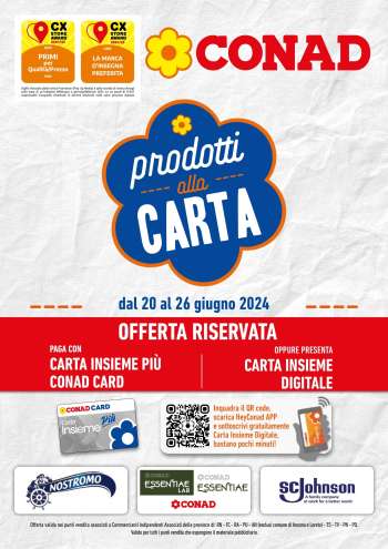 Volantino Conad - 20/6/2024 - 26/6/2024.