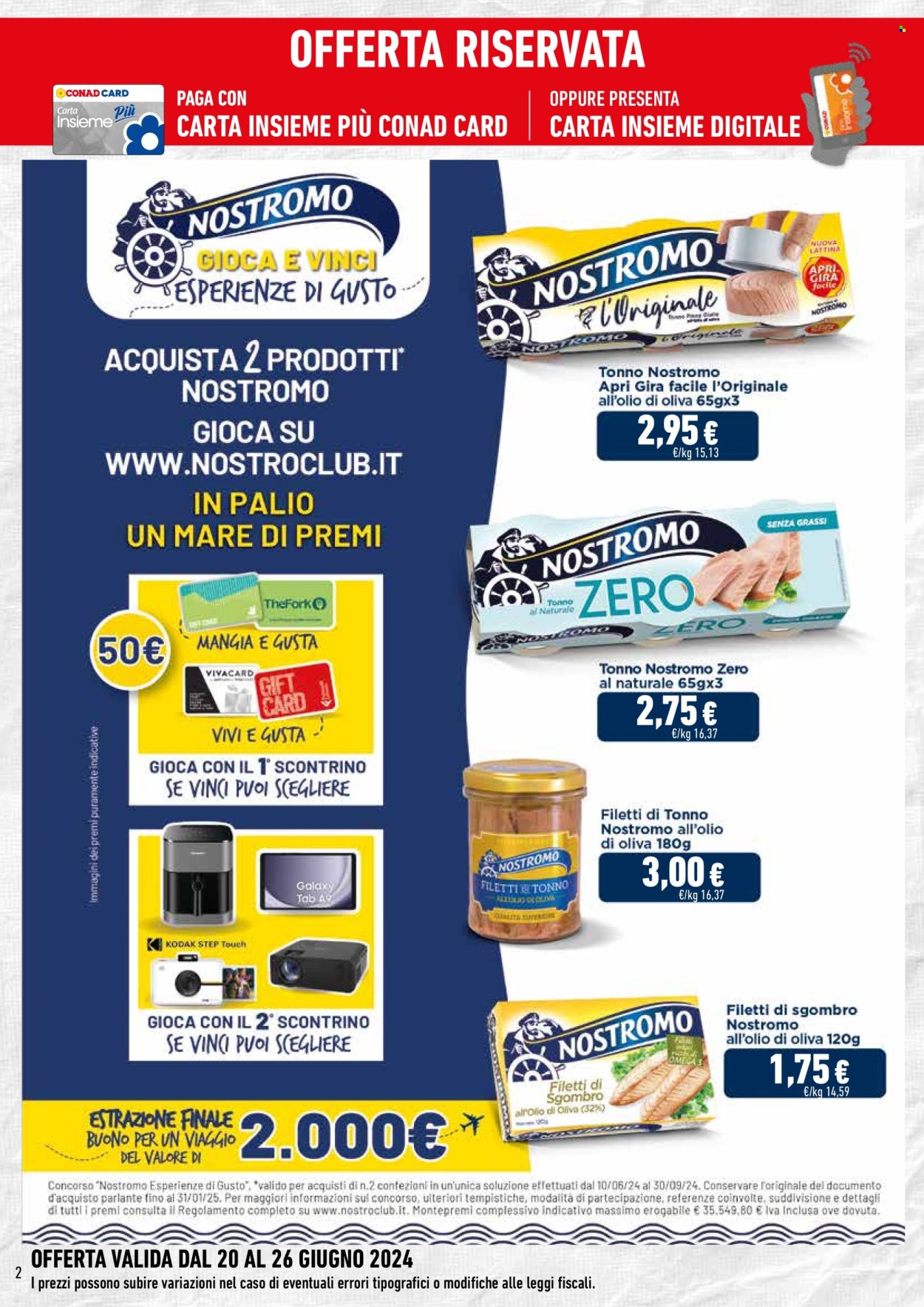Leták Conad - 20.6.2024 - 26.6.2024. Strana 2