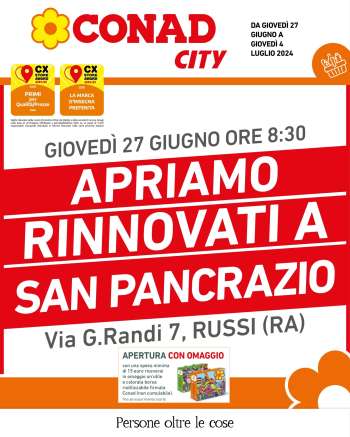 Volantino Conad City - 27/6/2024 - 4/7/2024.