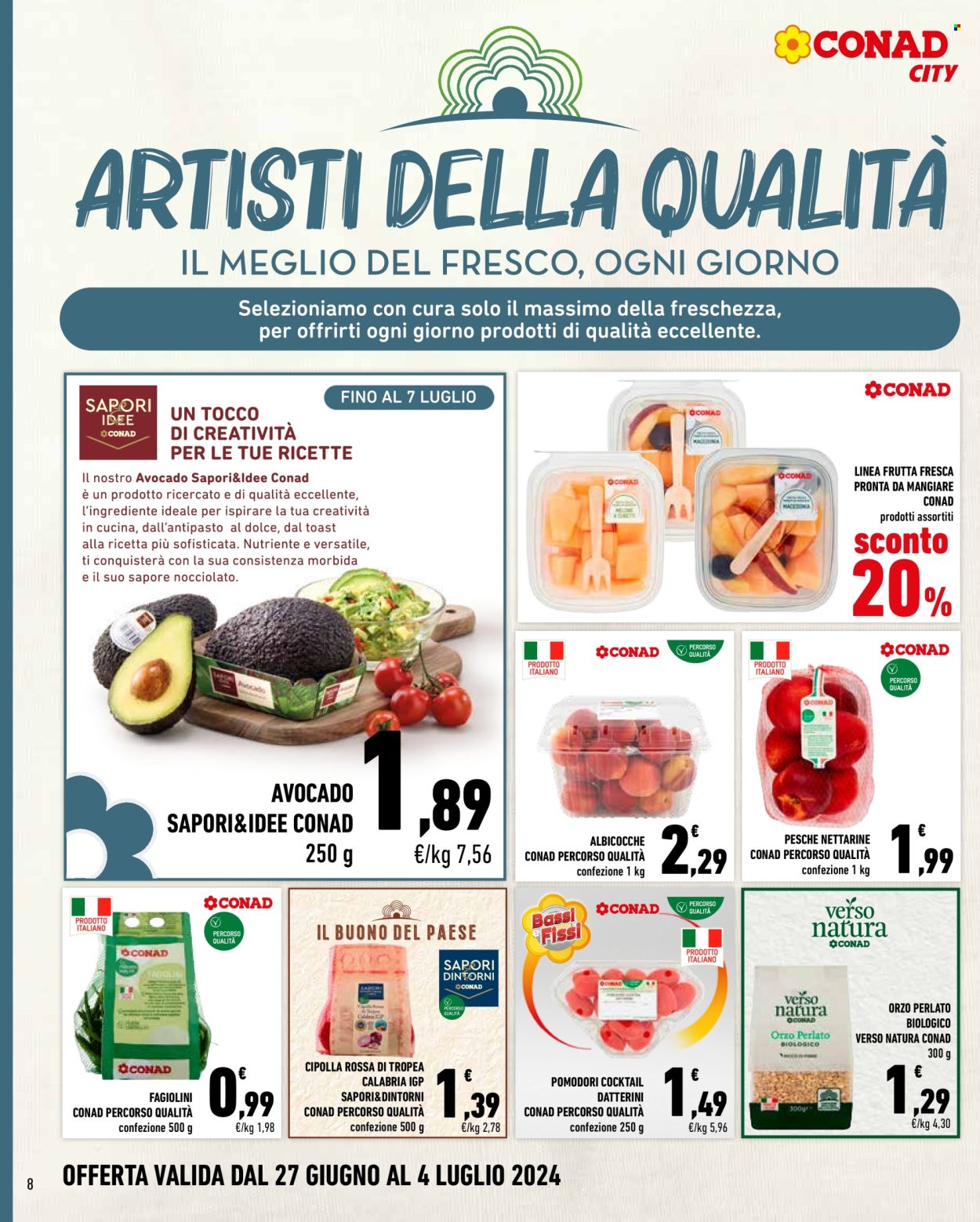 Volantino Conad City - 27/6/2024 - 4/7/2024. Pagina 8