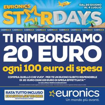 Volantino Euronics - 20/6/2024 - 4/7/2024.