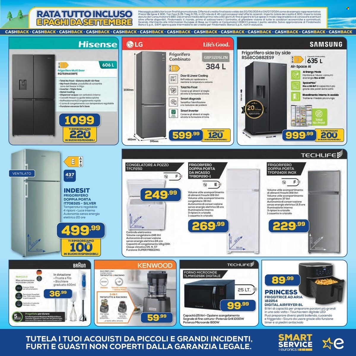 Volantino Euronics - 20/6/2024 - 4/7/2024. Pagina 18