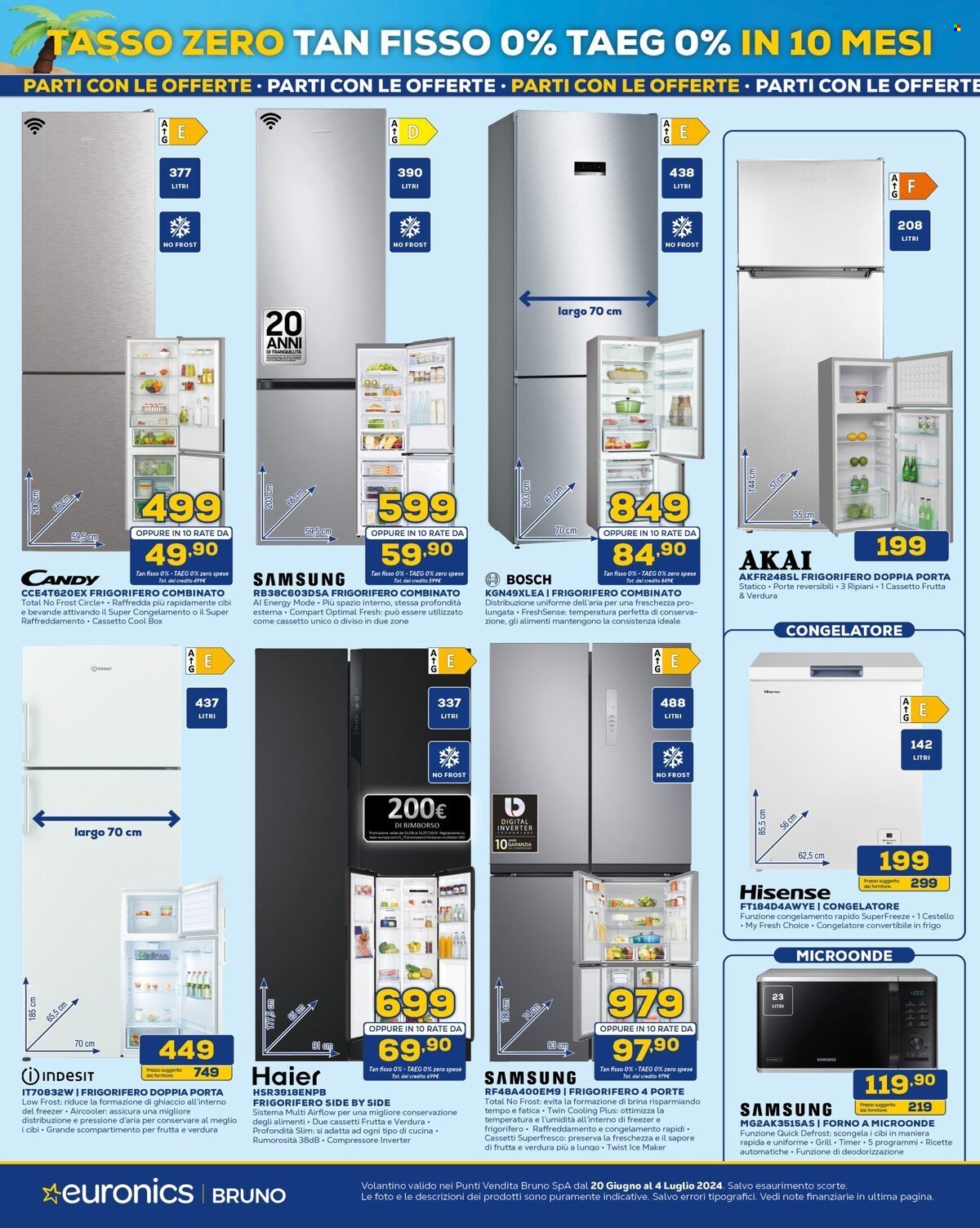 Volantino Euronics - 20/6/2024 - 4/7/2024. Pagina 11