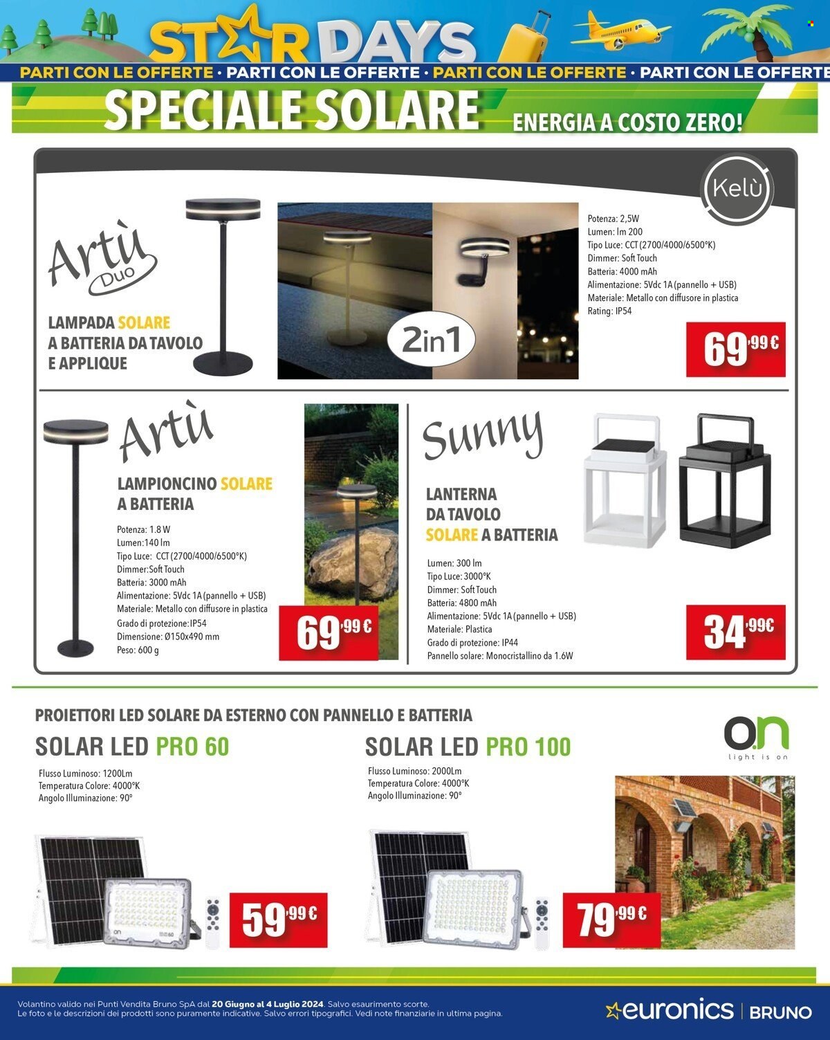 Volantino Euronics - 20/6/2024 - 4/7/2024. Pagina 20