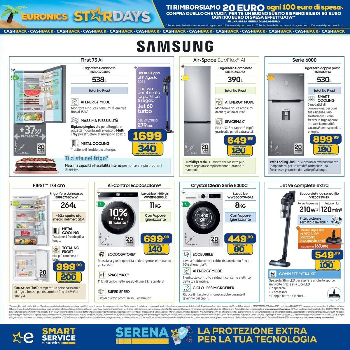 Volantino Euronics - 20/6/2024 - 4/7/2024. Pagina 19