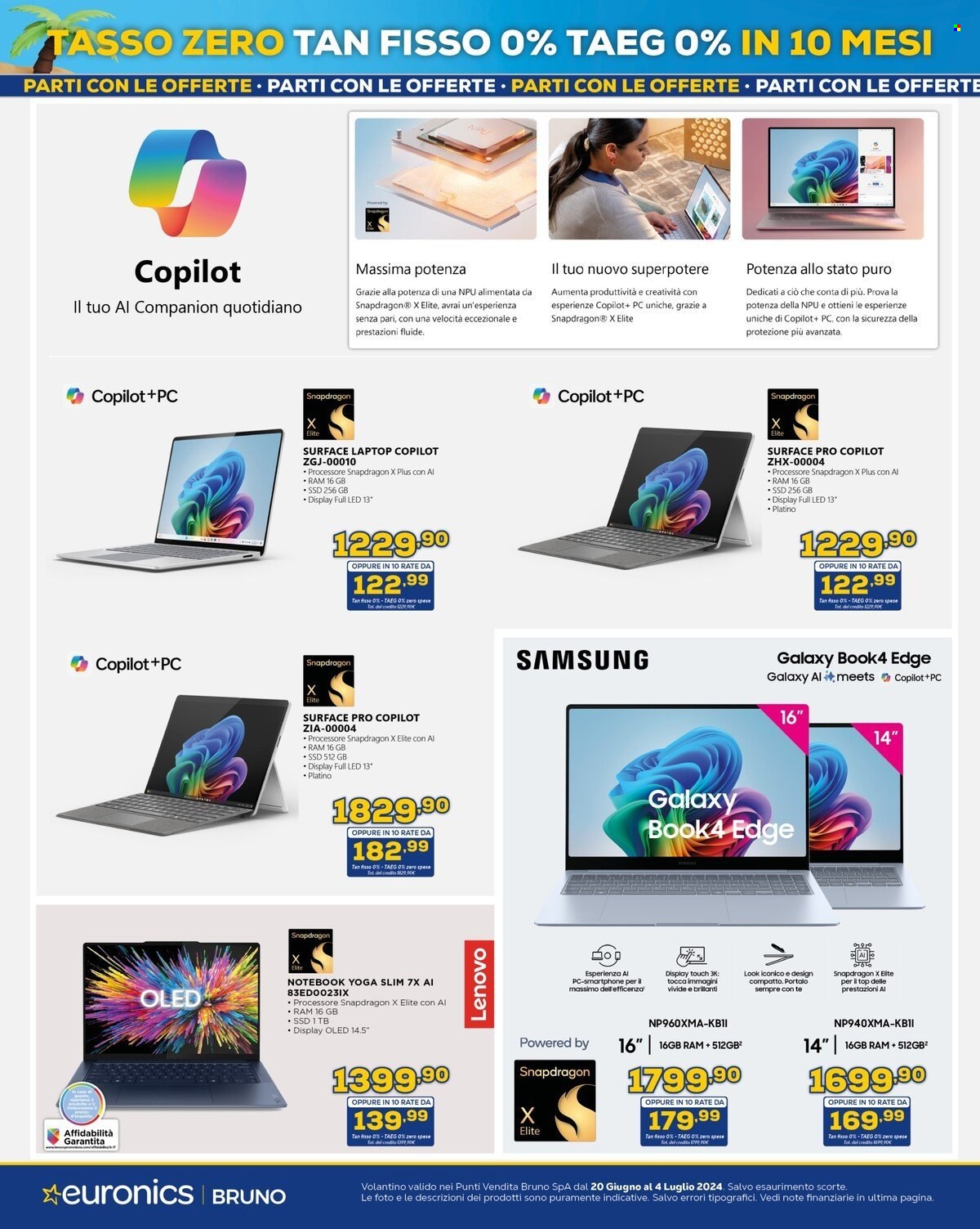 Volantino Euronics - 20/6/2024 - 4/7/2024. Pagina 45