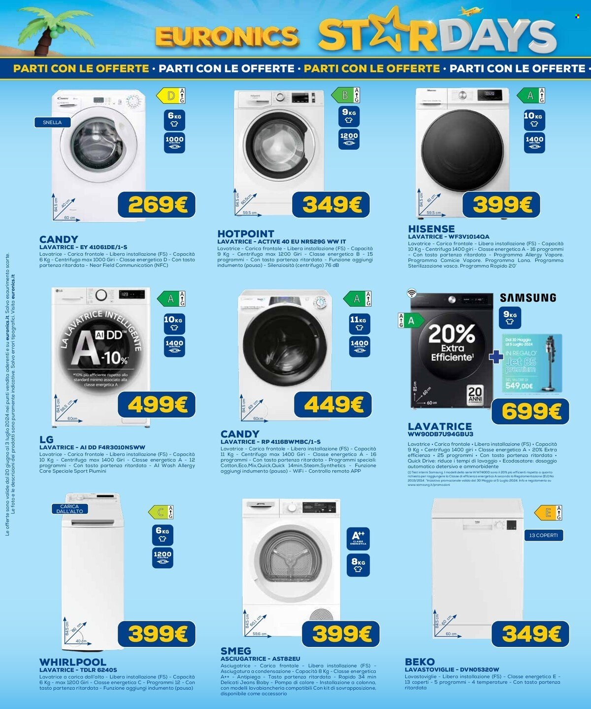 Volantino Euronics - 20/6/2024 - 3/7/2024. Pagina 21