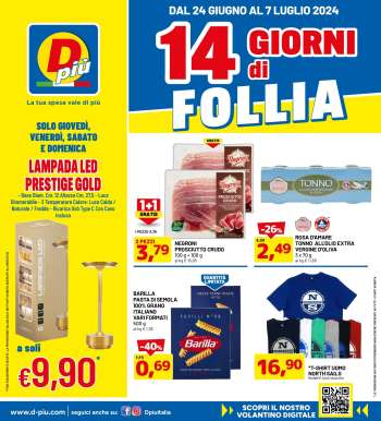Volantino Dpiù - 24/6/2024 - 7/7/2024.