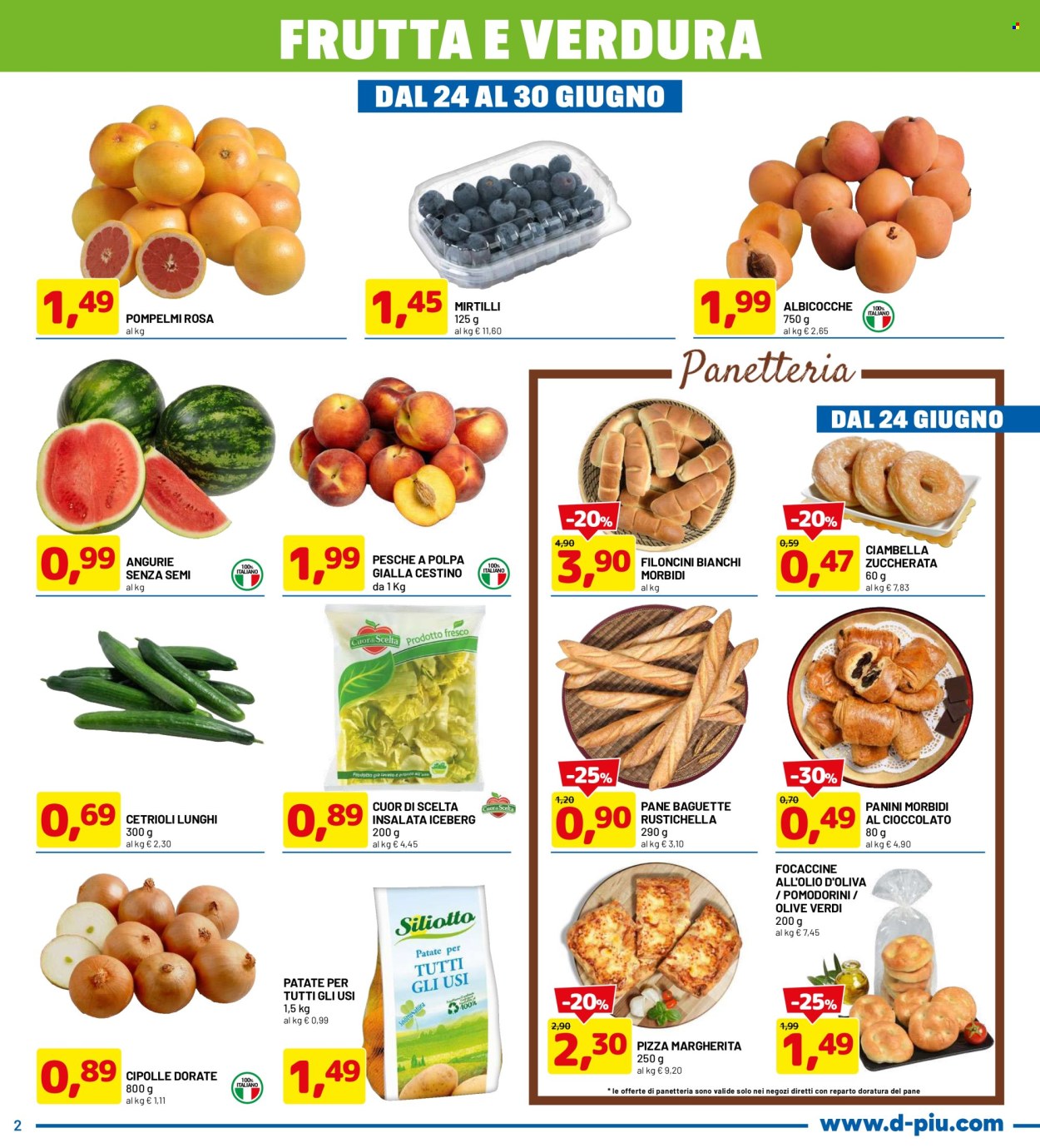 Volantino Dpiù - 24/6/2024 - 7/7/2024. Pagina 2